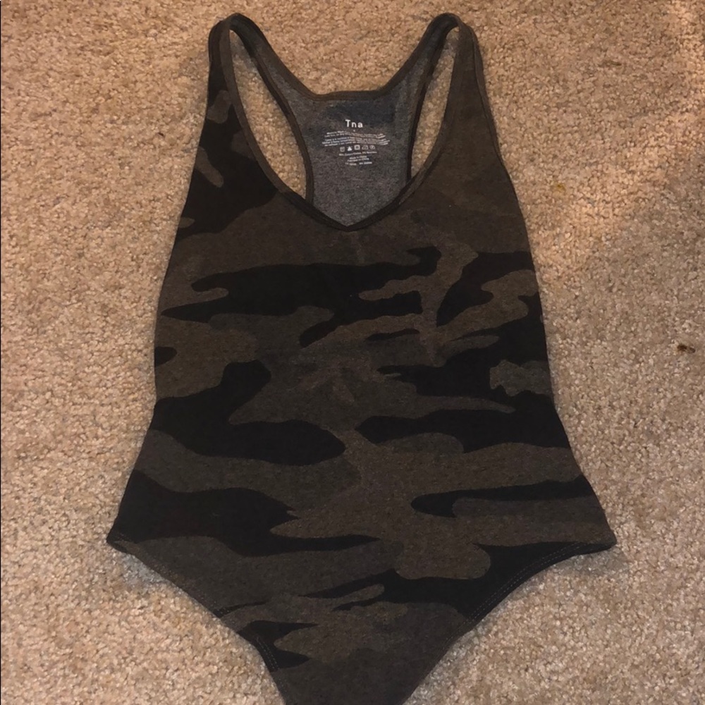 TNA Camo Razorback Bodysuit